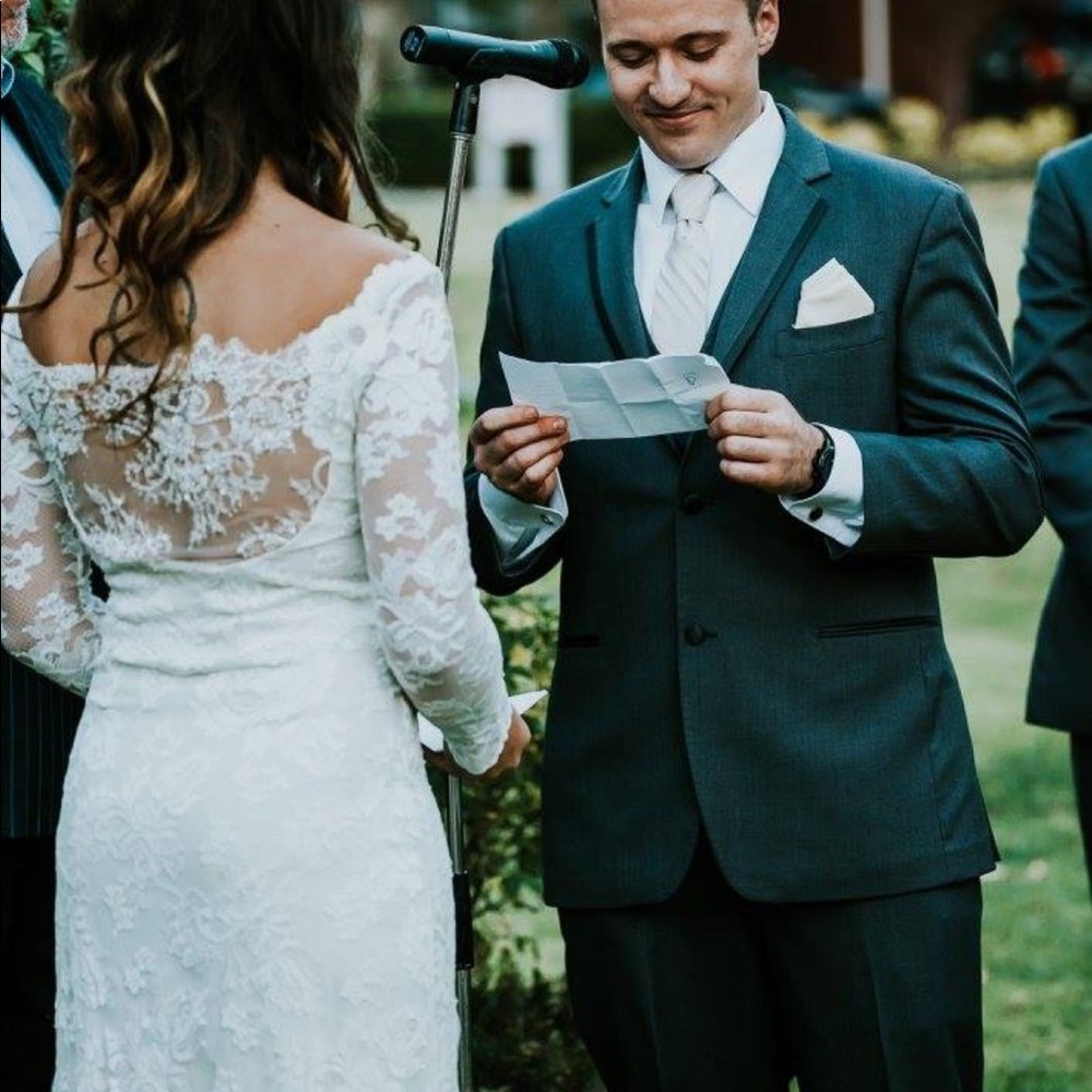 Olvis Stretch Lace wedding dress